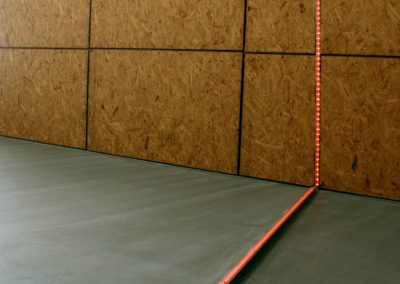 Traverser le plan J dans un halo rose, Jacqueline Dauriac, 2001