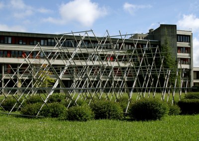 Sphère Enterrée, François Morellet, 1975